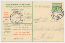 Spoorwegbriefkaart G. NS222 j - Nijmegen - Hatert 1931