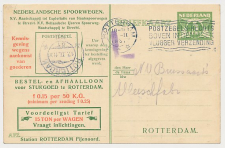 Spoorwegbriefkaart G. NS222 k - Locaal te Rotterdam 1931