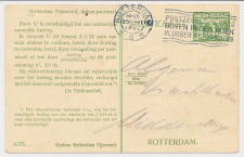 Spoorwegbriefkaart G. NS222 ac - Locaal te Rotterdam 1931