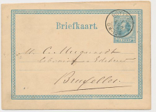 Briefkaart G. 8 Rotterdam - Belgie 1875
