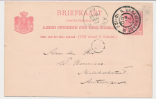 Briefkaart G. 53 a Den Haag - Belgie 1900