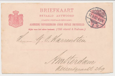 Briefkaart G. 54 b A-krt. Hamburg Duitsland - Amsterdam 1900