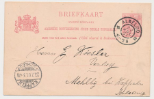 Briefkaart G. 57 a Almeloo - Duitsland 1901
