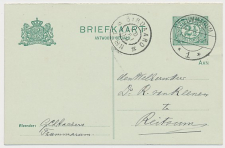 Briefkaart G. 81 I A-krt. Tzummarum - Reitsum 1909
