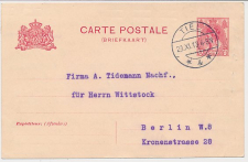 Briefkaart G. 82 II Tiel - Duitsland 1913