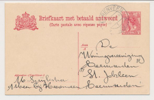 Briefkaart G. 85 I Heerenveen - Leeuwarden 1920