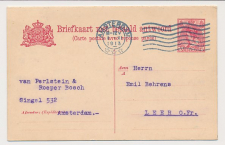 Briefkaart G. 85 I Amsterdam - Duitsland 1913