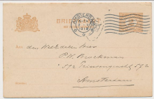 Briefkaart G. 89 II Locaal te Amsterdam  1918