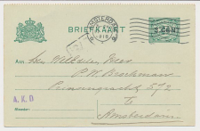 Briefkaart G. 96 b II Locaal te Amsterdam 1918