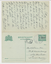 Briefkaart G. 97 I Gieterveen - Nieuw Buinen 1918 v.v.