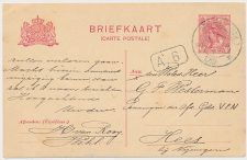 Briefkaart G. 102 Wehl - Hees 1919