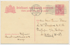 Briefkaart G. 105 Den Haag - Uden 1920