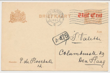Briefkaart G. 107 a I Amsterdam - Den Haag 1921