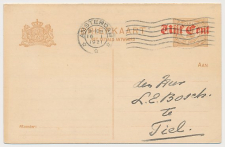 Briefkaart G. 108 I Amsterdam - Tiel 1921