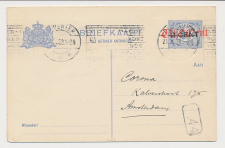 Briefkaart G. 117 I Deventer - Amsterdam 1923