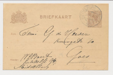Briefkaart G. 122 II Middelburg - Goes 1921
