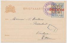 Briefkaart G. 140 b II Arnhem - Edam 1922