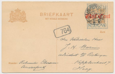 Briefkaart G. 141 I Amersfoort - Den Haag 1921