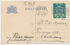Briefkaart G. 162 I Utrecht - Amsterdam 1922