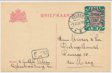 Briefkaart G. 170 I Velsen - Den Haag 1922
