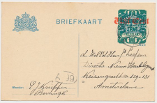 Briefkaart G. 175 I Beverwijk - Amsterdam 1922