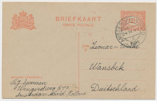 Briefkaart G. 193 z-1 Amsterdam - Duitsland 1924