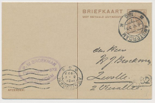 Briefkaart G. 195 Amsterdam - Zwolle 1923