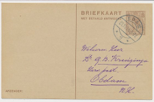 Briefkaart G. 195 V-krt. Edam - Obdam 1924