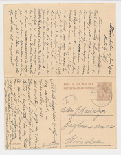 Briefkaart G. 205 Obdam - Winschoten 1926 v.v.