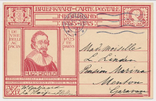 Briefkaart G. 207 Den Haag - Frankrijk 1925