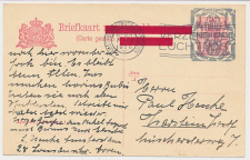 Briefkaart G. 210 a Amsterdam - Duitsland 1926