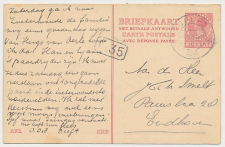 Briefkaart G. 212 Delft - Eindhoven 1926