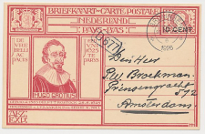 Briefkaart G. 215 Groningen - Amsterdam 1926