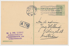 Briefkaart G. 216 Den Haag - Amsterdam 1927