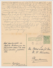Briefkaart G. 217 Heemstede - Renkum 1928 v.v.
