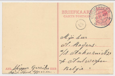 Briefkaart G. 224 Wormerveer - Belgie 1932