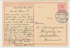 Briefkaart G. 227 h Enschede - Denemarken 1934