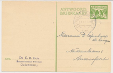 Briefkaart G. 229 A-krt. Oudewetering - Amersfoort 1940