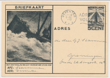 Briefkaart G. 234 Deventer - Groningen 1933