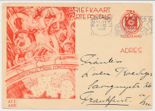 Briefkaart G. 235 Rotterdam - Duitsland 1933