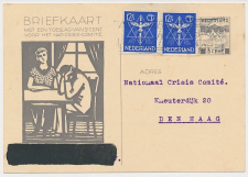Briefkaart G. 233 / Bijfr. t.b.v. Radioprijsvraag - Den Haag    