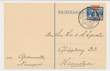 Briefkaart G. 258 Nunspeet - Heemstede 1940