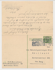 Briefkaart G. 265Amsterdam - Den Haag 1941 v.v.