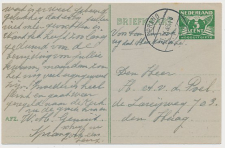 Briefkaart G. 277 d Sprang - Den Haag 1945