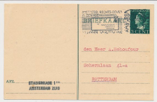 Briefkaart G. 279 Amsterdam - Rotterdam 1945