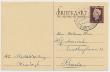 Briefkaart G. 294 Waalwijk - Breda 1948