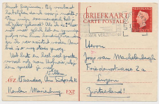 Briefkaart G. 295 b Utrecht - Zwitserland 1949