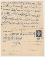 Briefkaart G. 298 Hengelo - Deventer 1948 v.v.