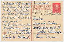 Briefkaart G. 306 Den Haag - Duitsland 1951