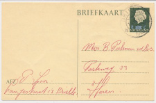 Briefkaart G. 324 Brielle - Haren 1958